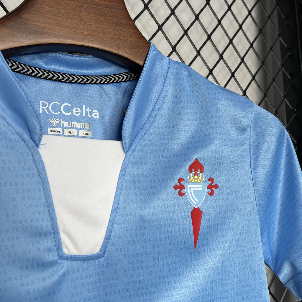 Celta Vigo 24-25 Home Stadium Kids Kit - ReplicasJersey