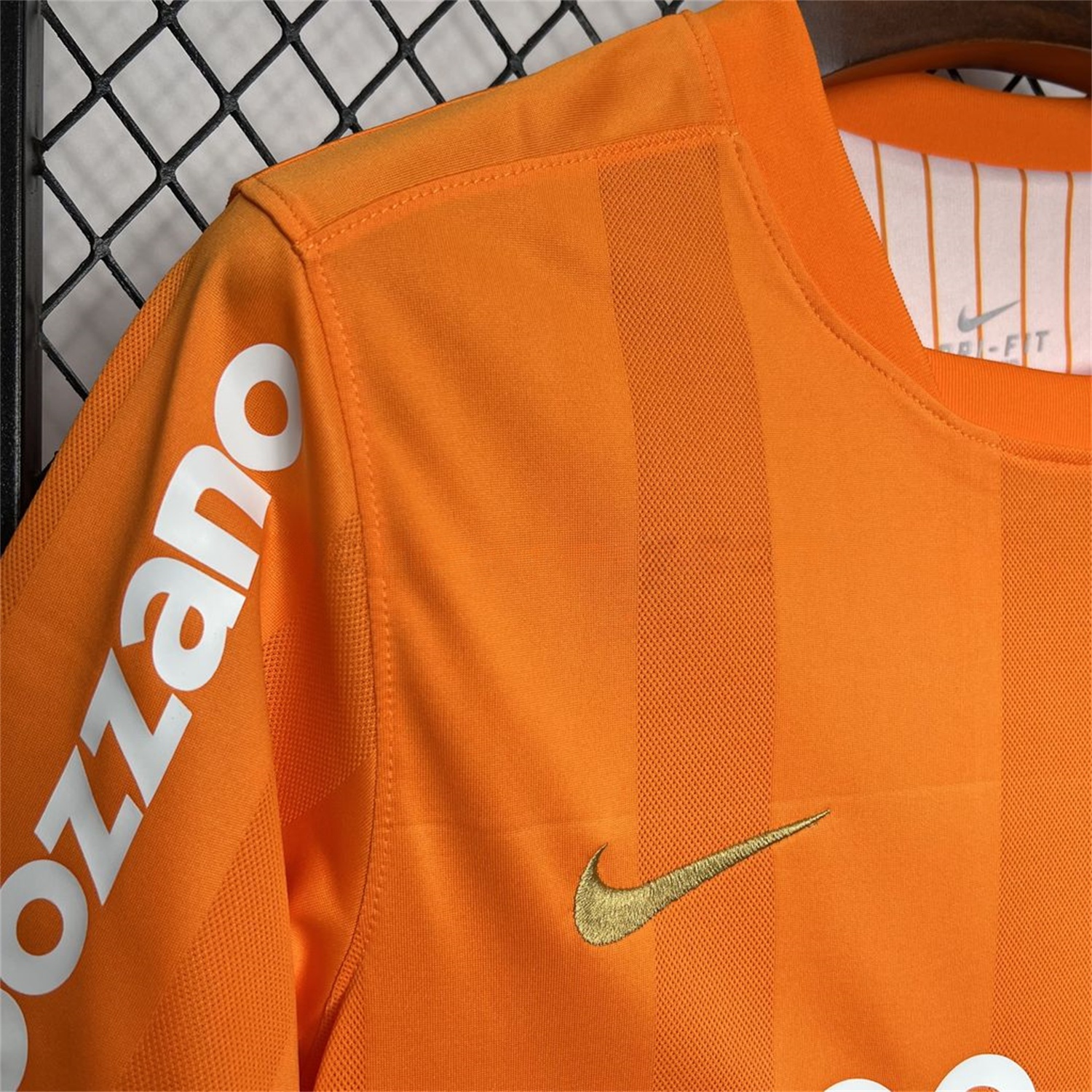 Retro Corinthians 2010 Orange Goalkeeper Jersey - ReplicasJersey