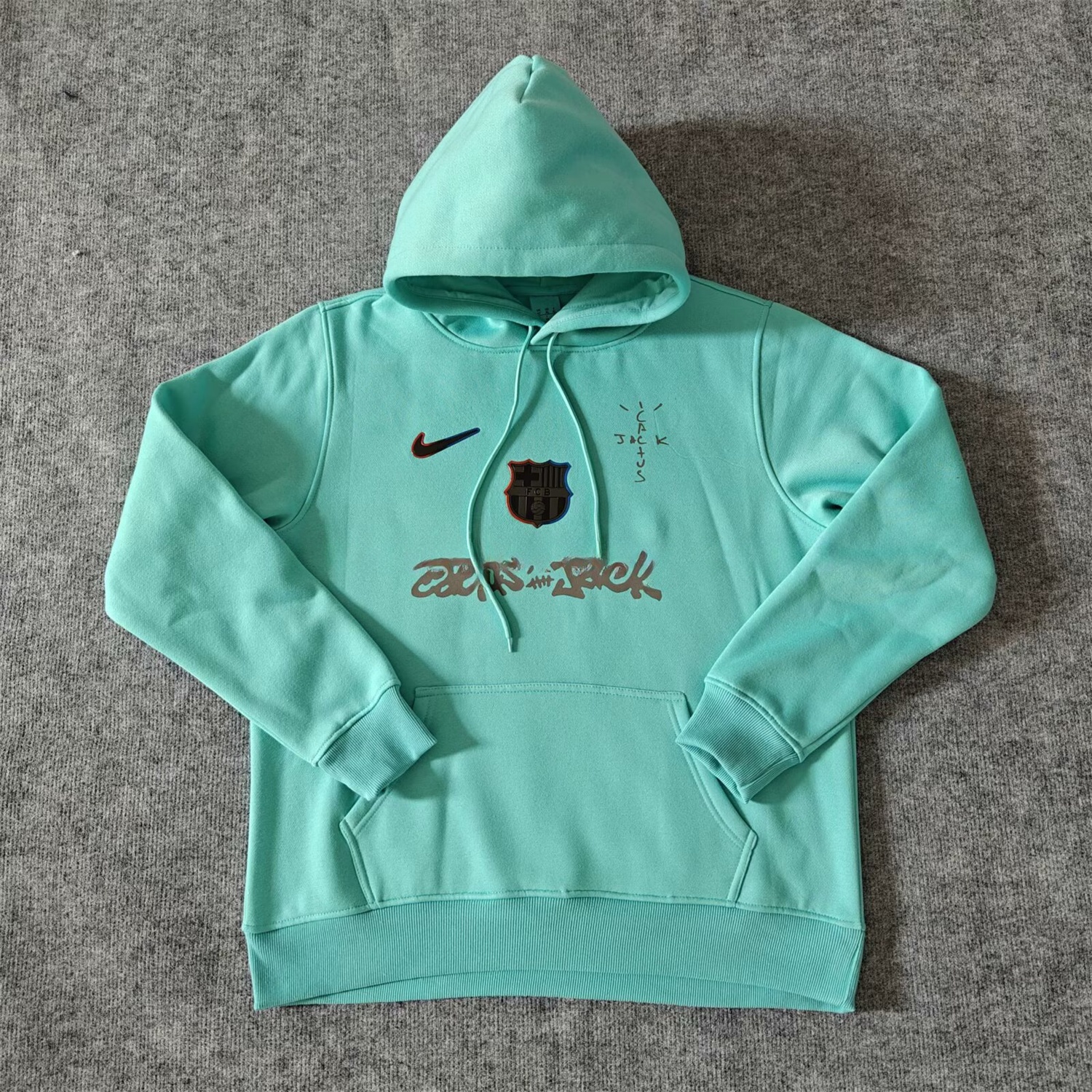 B.A.R.S.A x Travis Scott Team Logo Centered Unisex Pullover Hoodie - ReplicasJersey