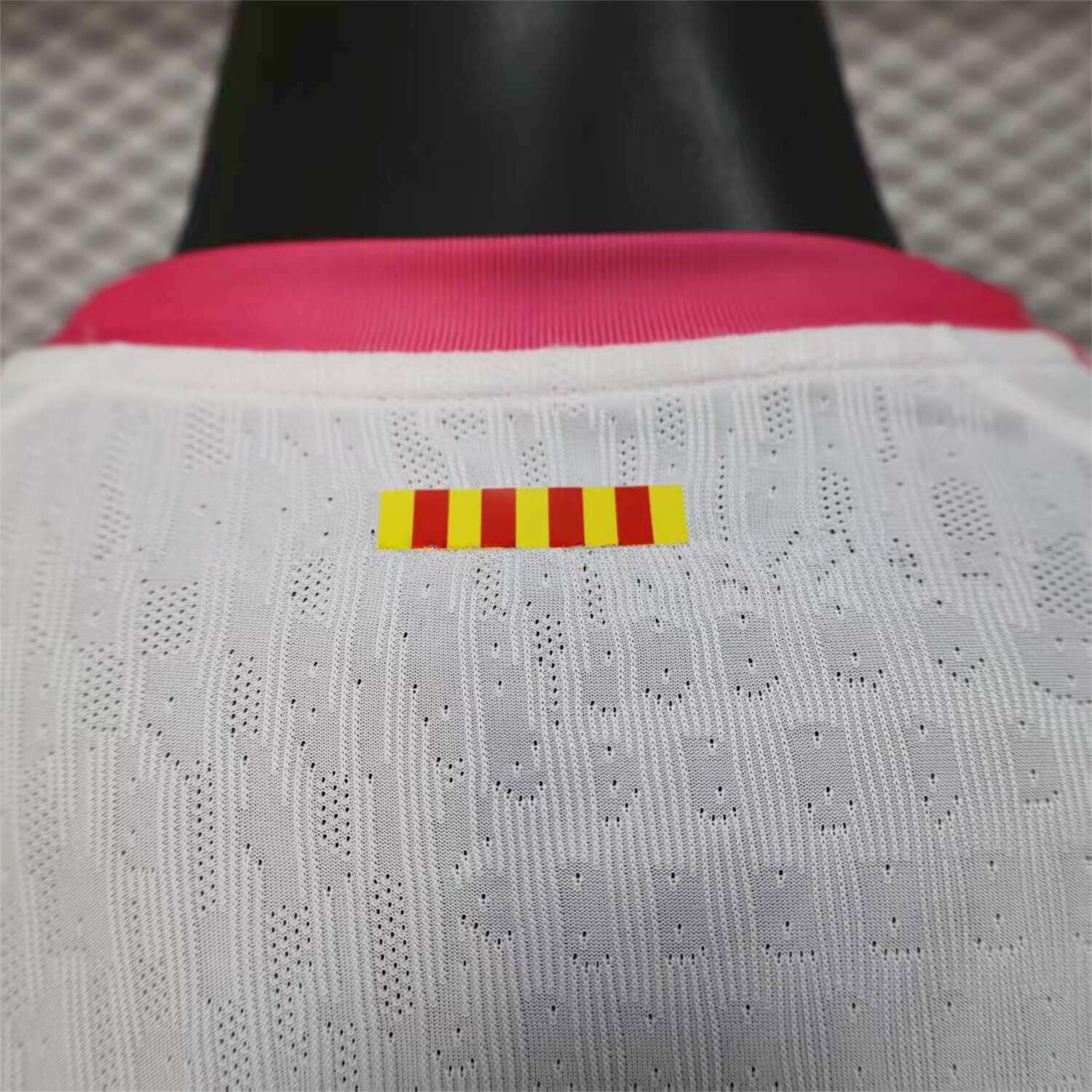 B.A.R.S.A 25-26 Red and White Diagonal Gradient Special Jersey - Player Version - ReplicasJersey
