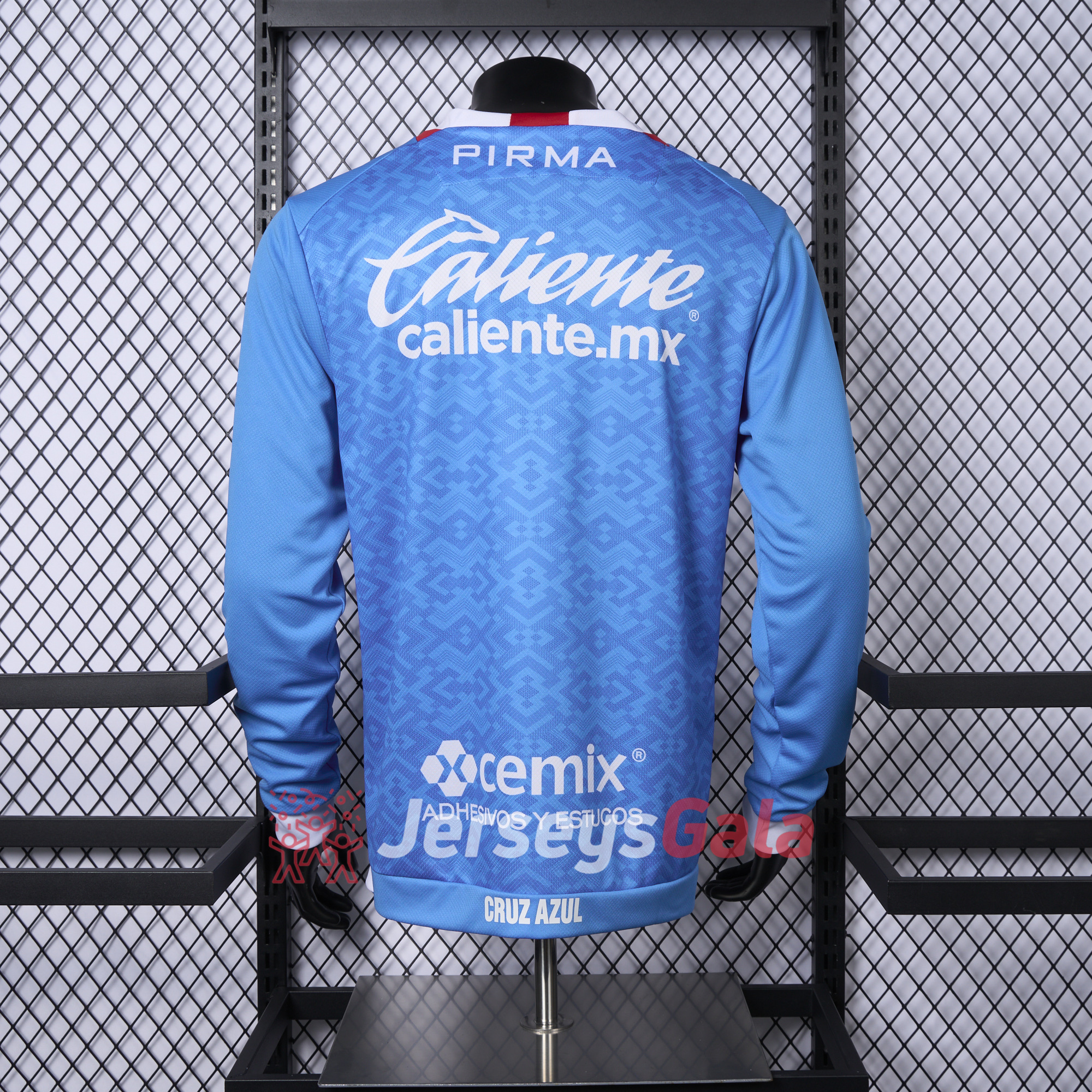 Cruz Azul 24-25 Home Long Sleeve Jersey - Player Version - ReplicasJersey