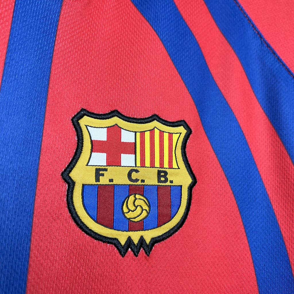 B.A.R.S.A Retro 1997-98 European Home Jersey - ReplicasJersey