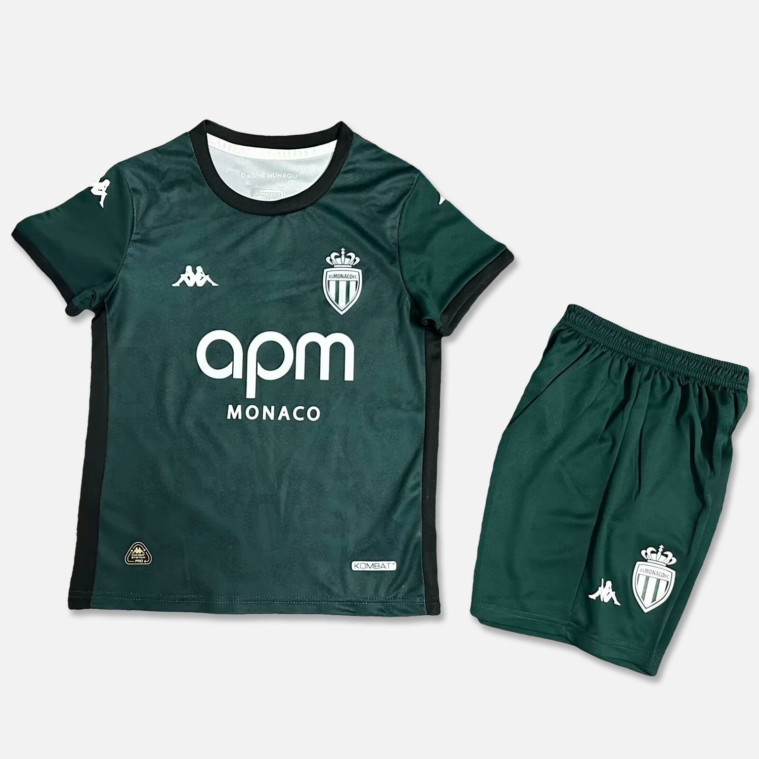 AS Monaco 24-25 Away Kids Kit - ReplicasJersey