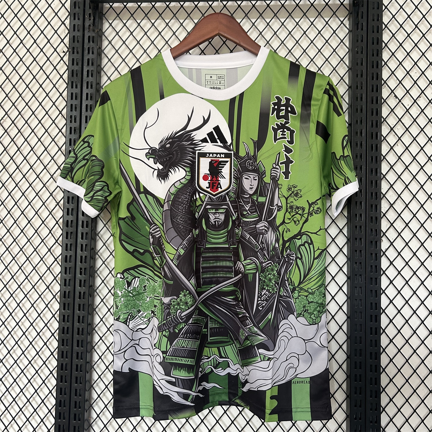 Japan 25-26 Sword Warrior And Dragon Green Special Jersey - Fans Version - ReplicasJersey