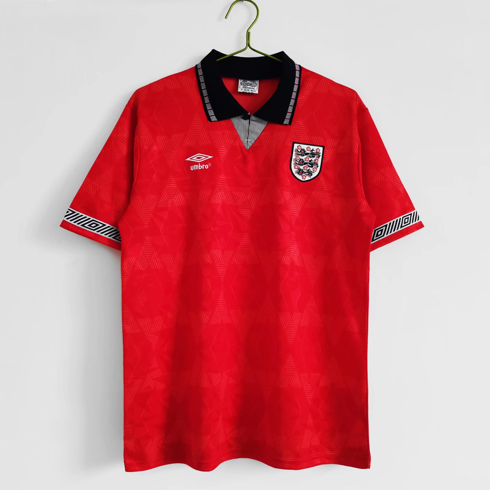 Retro England 1990 Away Stadium Jersey - ReplicasJersey
