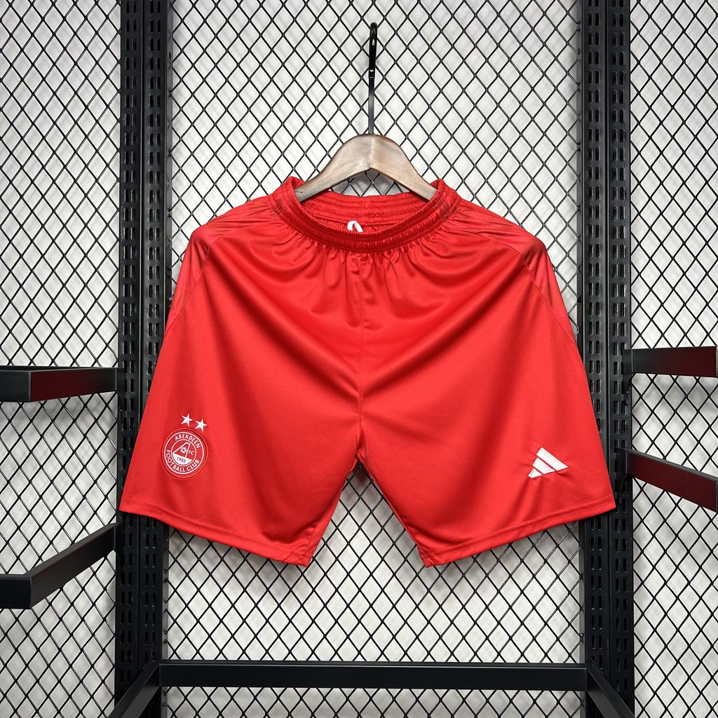 Aberdeen 24-25 Home Shorts - Fans Version - ReplicasJersey