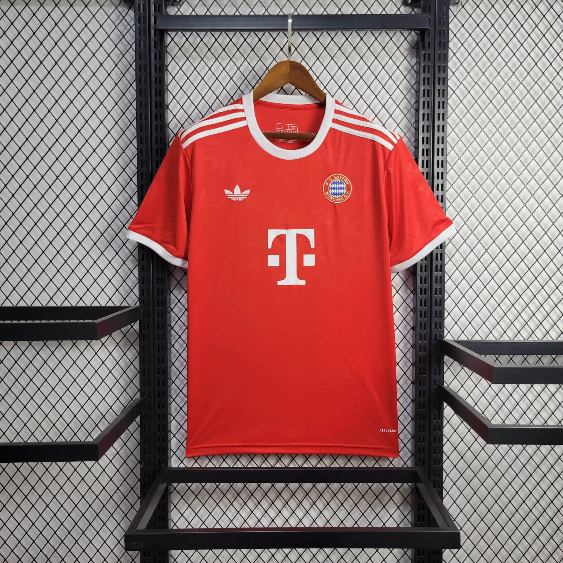 Bayern Munich 24-25 Red Training Jersey - Fans Version - ReplicasJersey