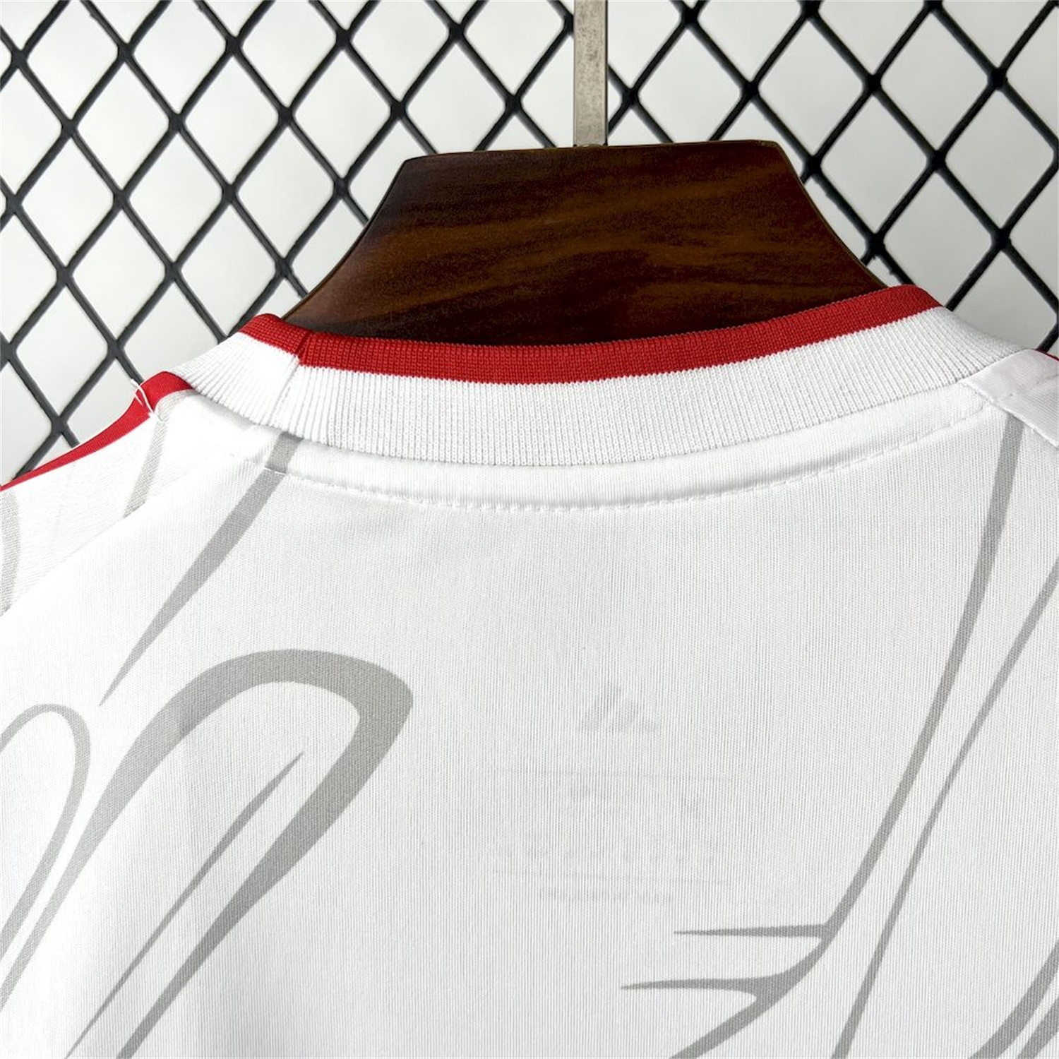 Benfica 24-25 White Red Concept Jersey with Grey Eagle - Fans Version - ReplicasJersey