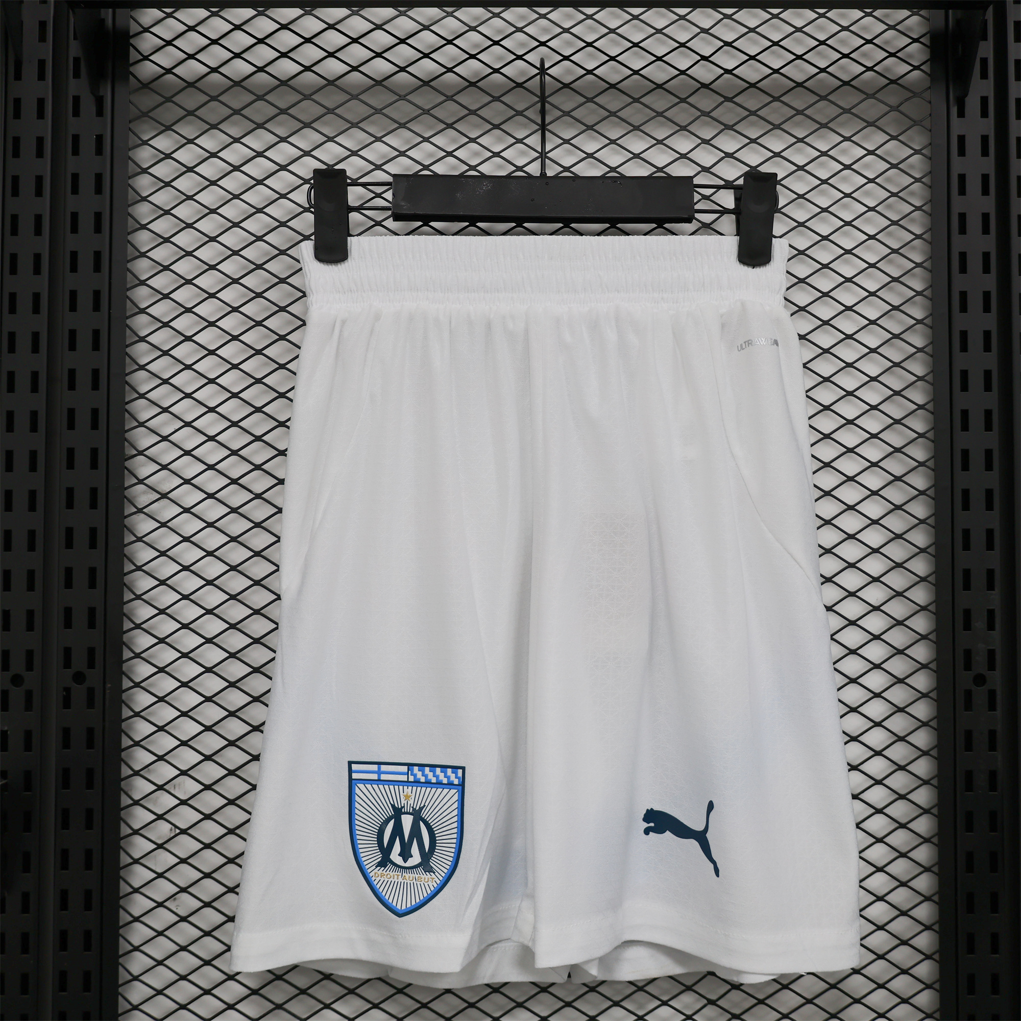 Marseille 24-25 Home Shorts - Player Version - ReplicasJersey