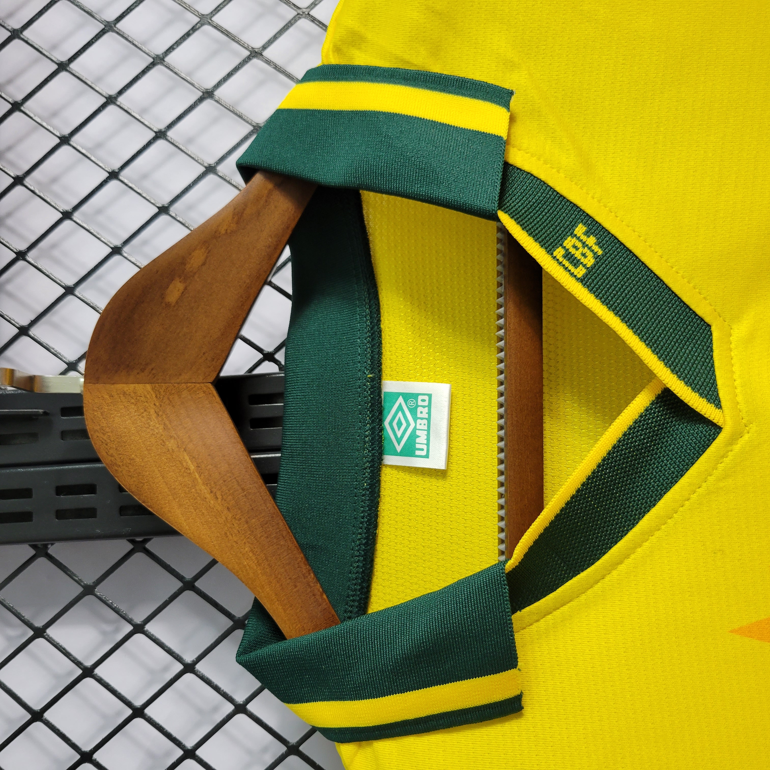 Retro Brazil 1994 Home Stadium Jersey - ReplicasJersey