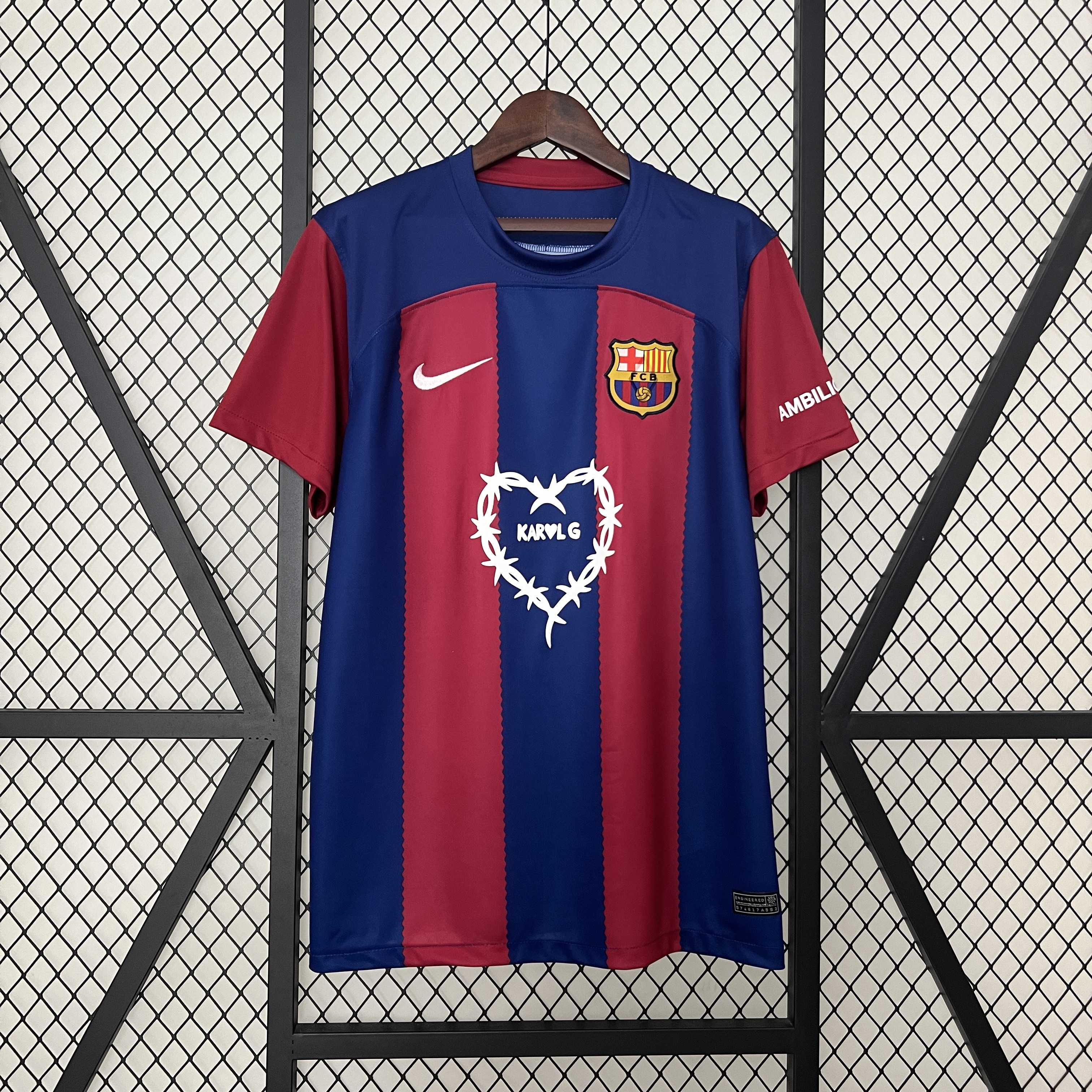 B.A.R.S.A X Karol G 2024 Special Edition Jersey - Fans Version - ReplicasJersey