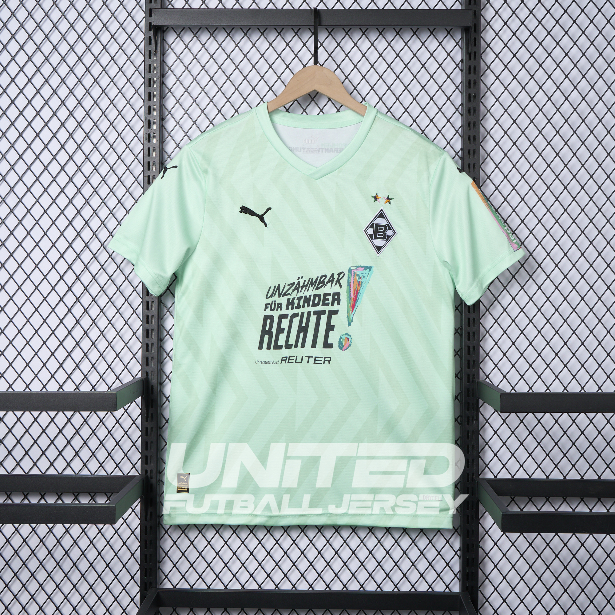 Borussia Mönchengladbach 24-25 World Children's Day Special Jersey - Fans Version - ReplicasJersey