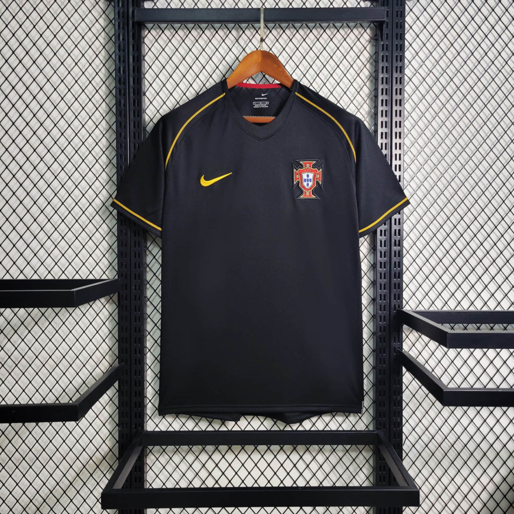 Retro Portugal 2006 Away Stadium Jersey - ReplicasJersey