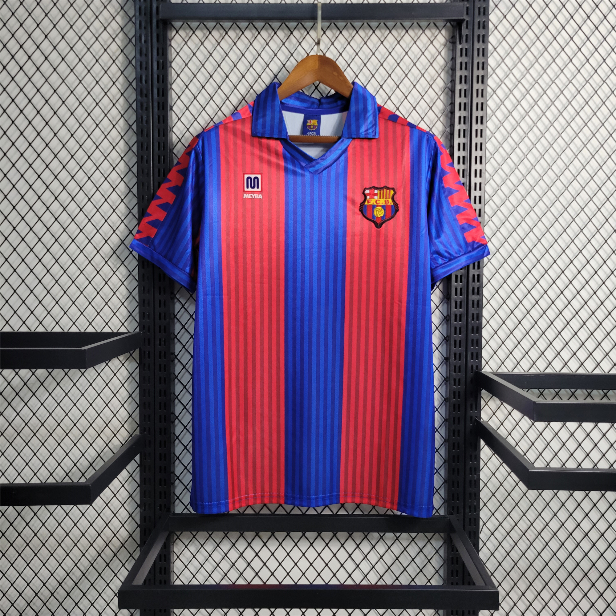 B.A.R.S.A Retro 90-92 Home Stadium Jersey - ReplicasJersey