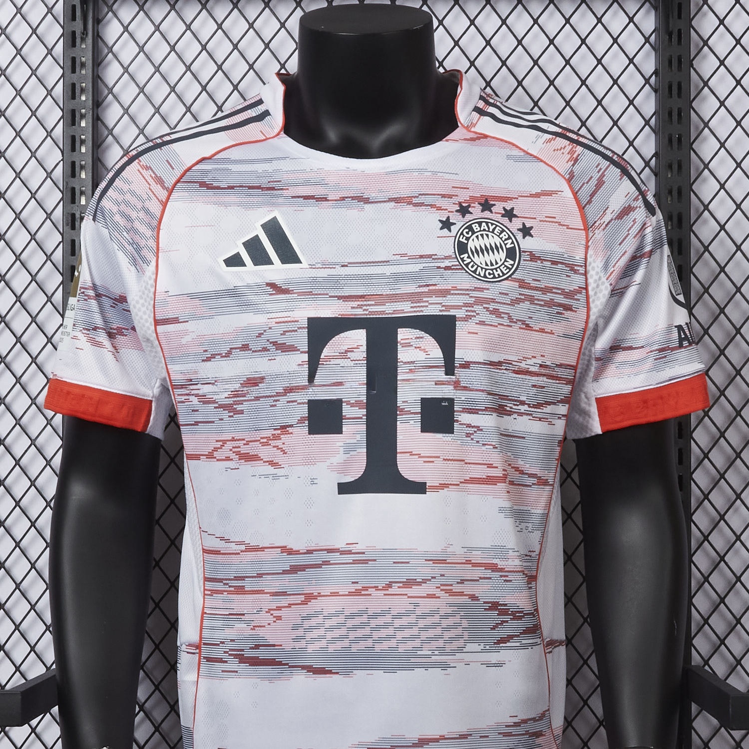 【MÜLLER 25 Pattern】Bayern Munich 25-26 Away Jersey - Player Version - ReplicasJersey