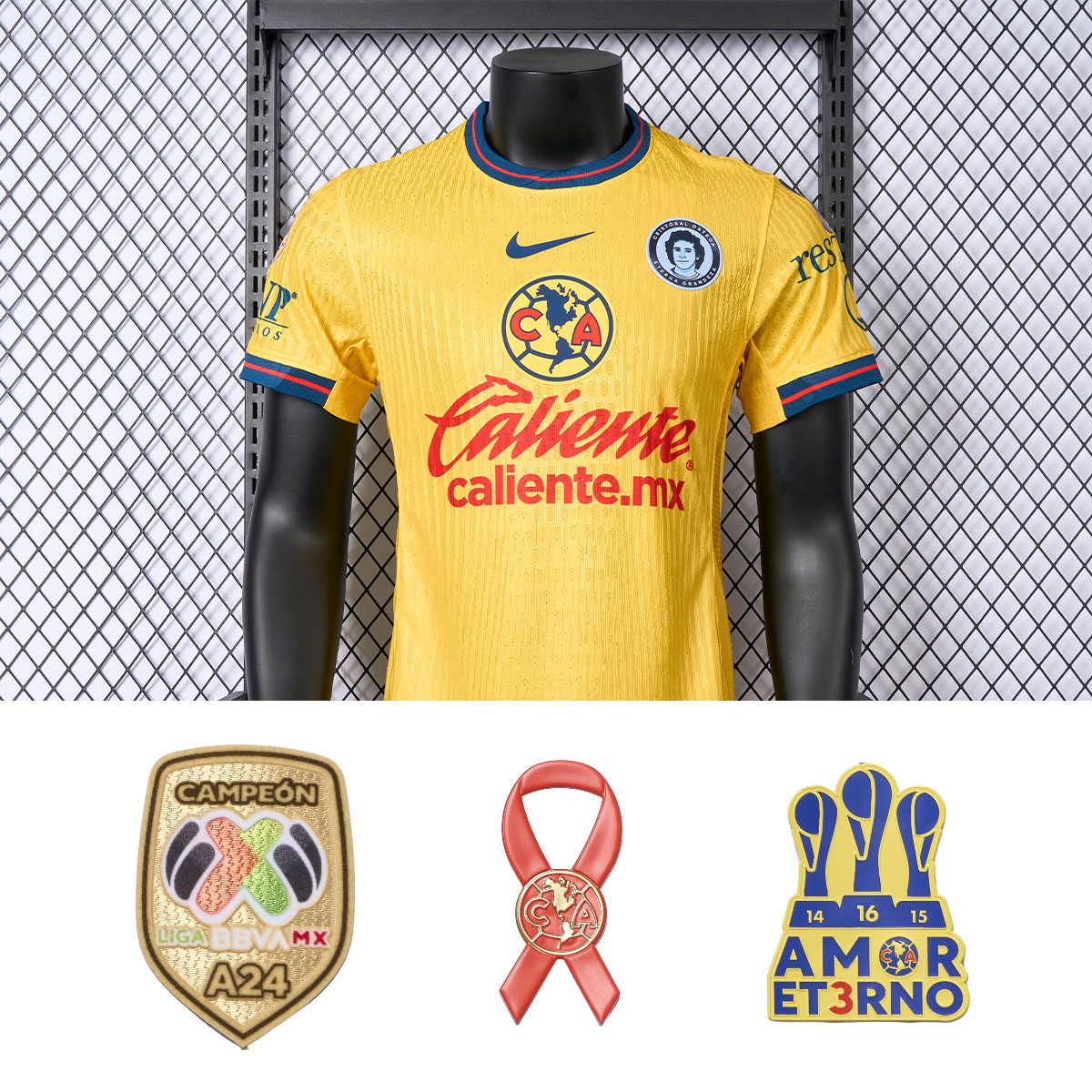 Club América 24-25 Home Jersey - Player Version - ReplicasJersey