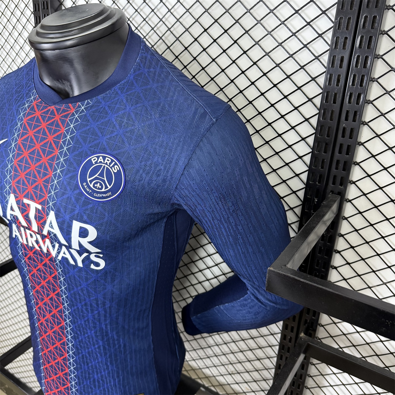 Paris Saint-Germain PSG 25-26 Home Long Sleeves Jersey - Player Version - ReplicasJersey