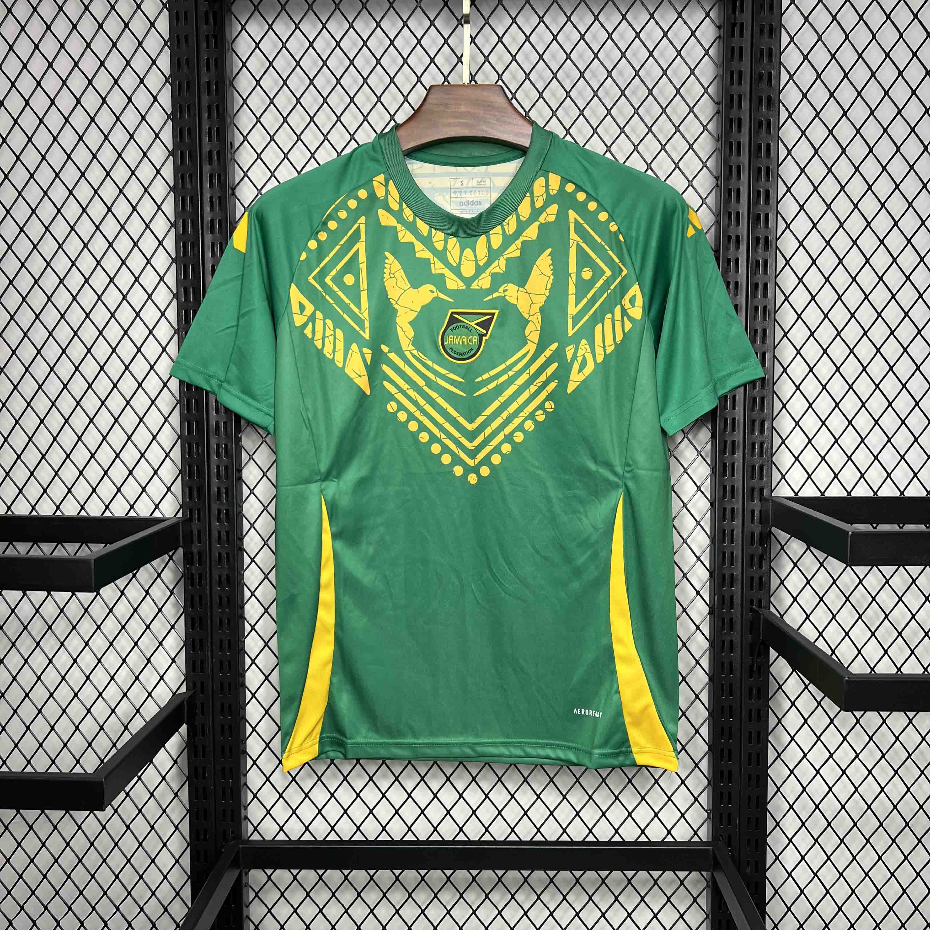 Jamaica 24-25 Pre-Match Training Jersey - Fans Version - ReplicasJersey