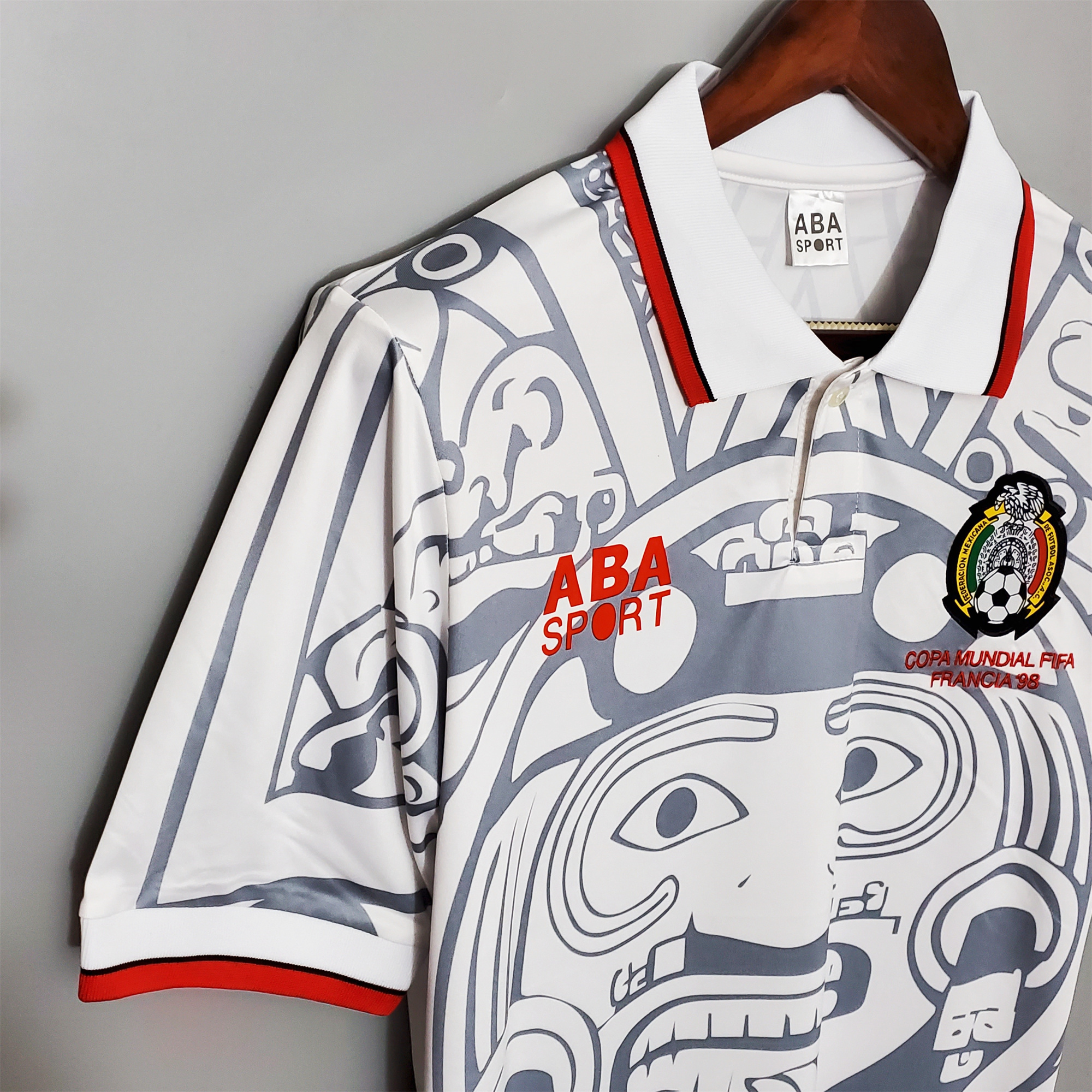 Retro Mexico 1998 Away Jersey - ReplicasJersey