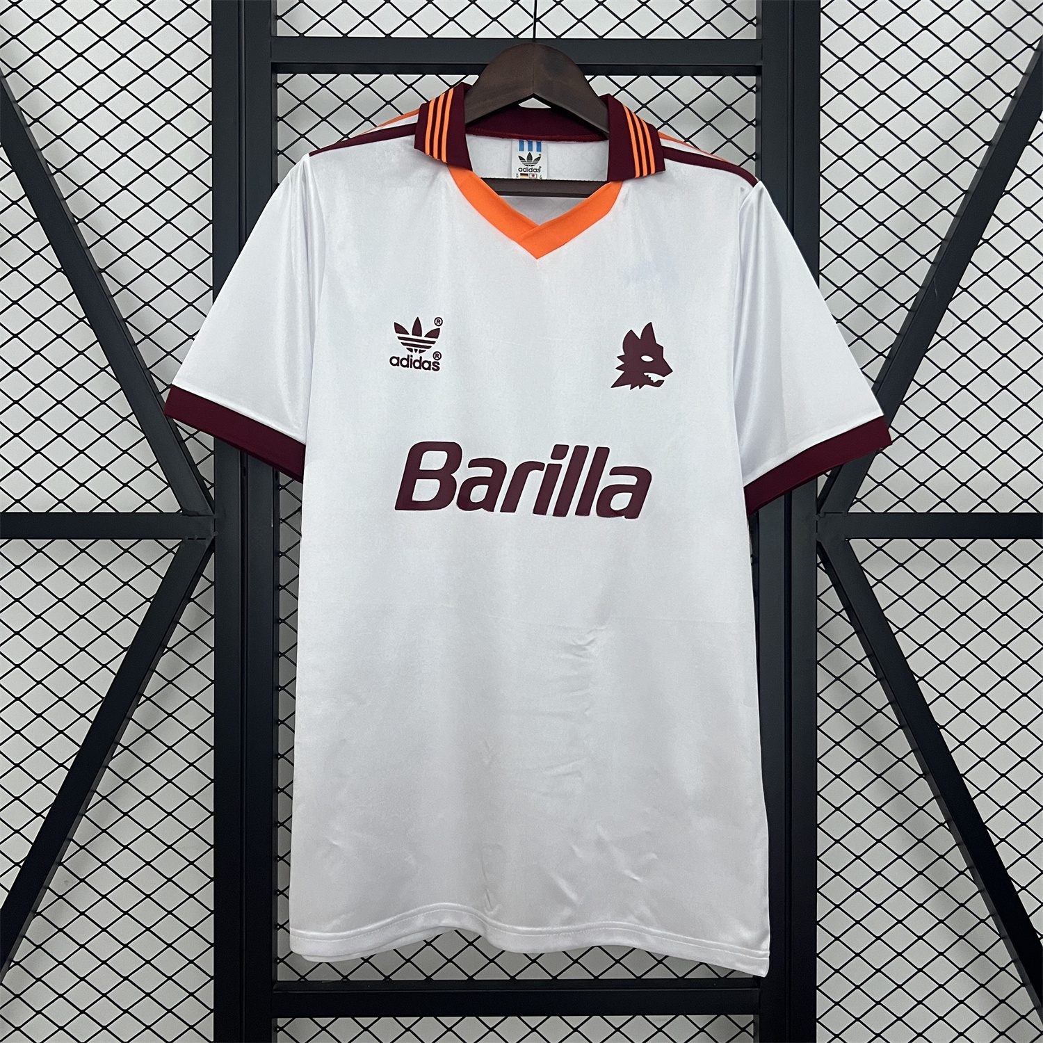 Retro Roma 1992-93 Away Jersey - ReplicasJersey