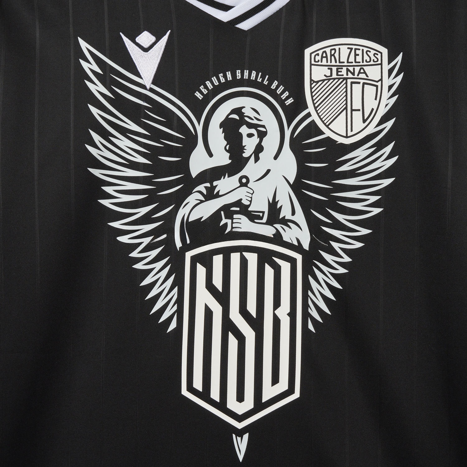 Carl Zeiss Jena 24-25 Black Pre-Match Special Jersey - Fans Version - ReplicasJersey