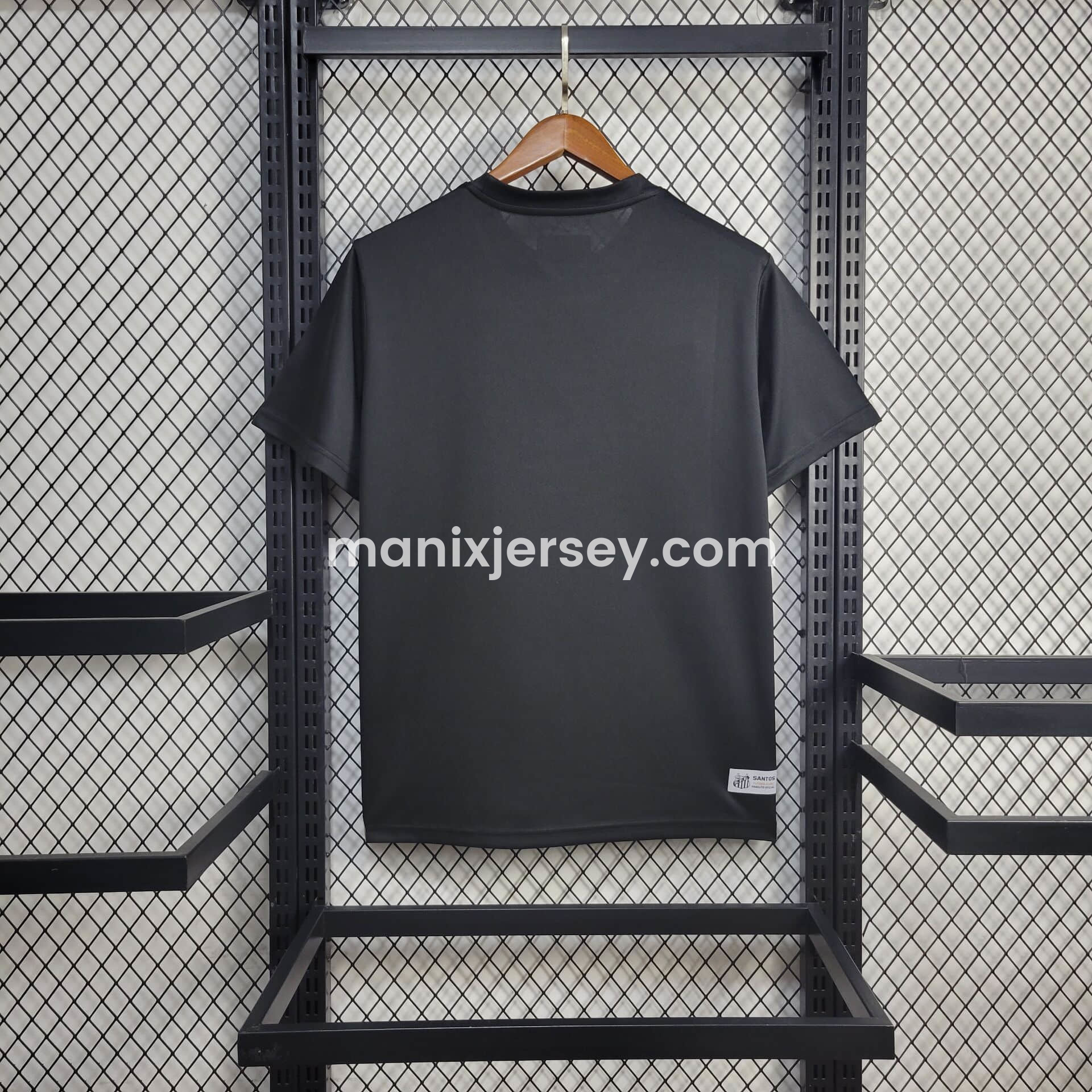 Santos 24-25 Black Special Edition T-shirts - ReplicasJersey