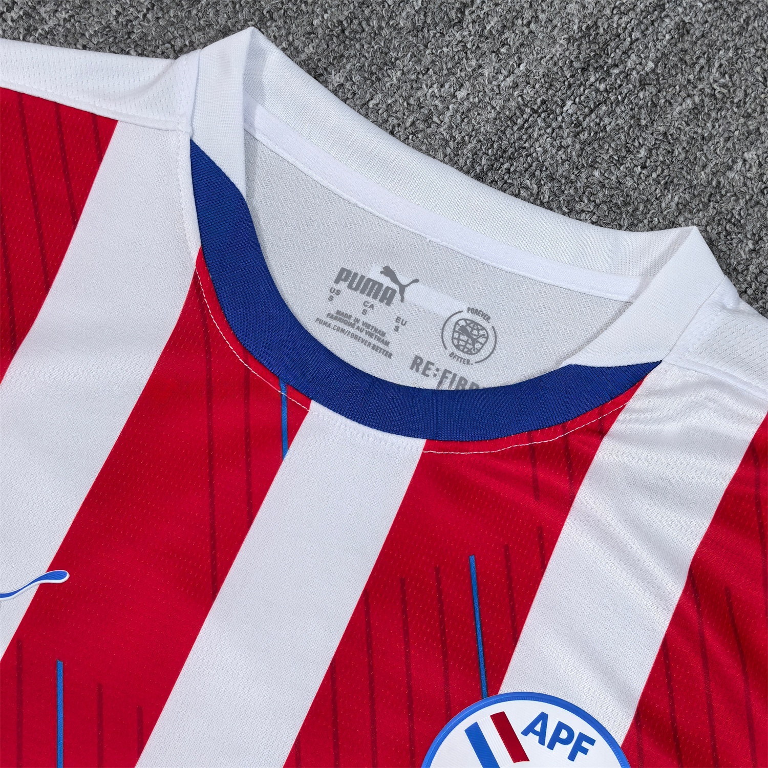 Paraguay 24-25 Home Jersey - Fans Version - ReplicasJersey