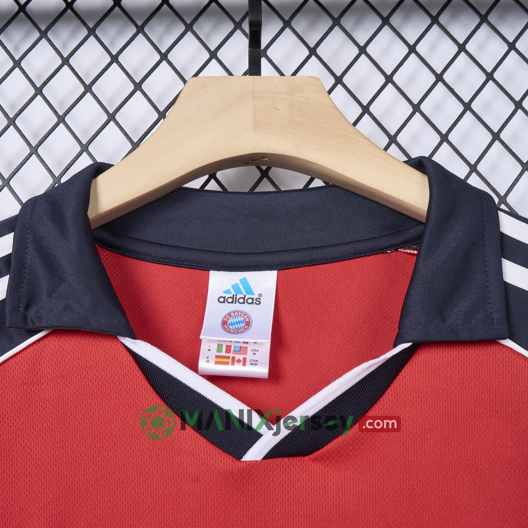 Retro Bayern Munich 2000-01 Home Long Sleeve Jersey - ReplicasJersey