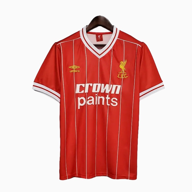 Retro Liver.pool 1984 Home Stadium Jersey - ReplicasJersey