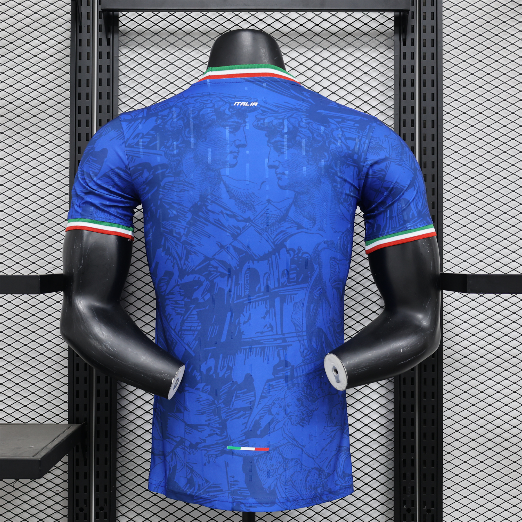 Italy 2024 Blue Special Edition Jersey - Player Version - ReplicasJersey