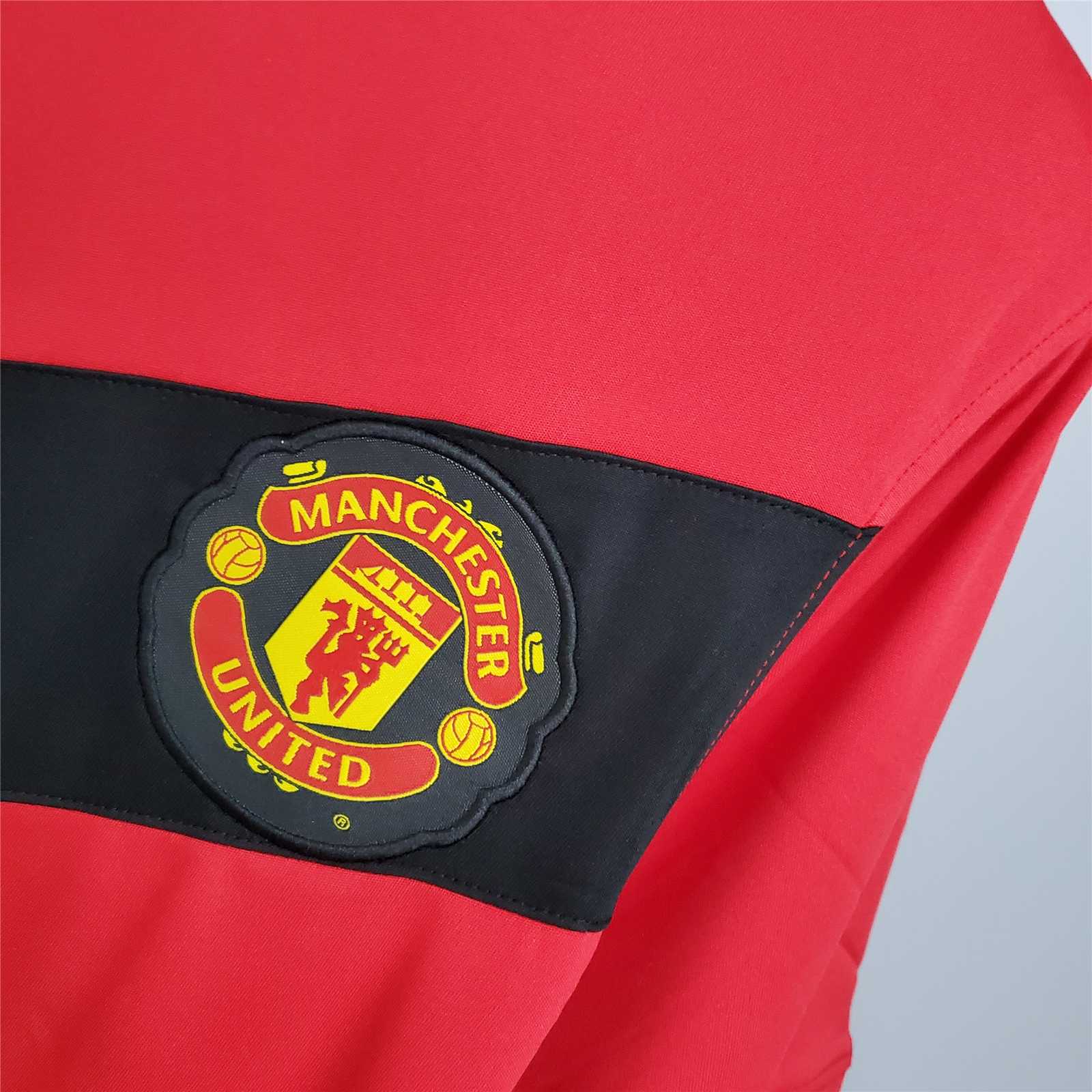 Manchester United Retro 09-10 Home Stadium Jersey - ReplicasJersey