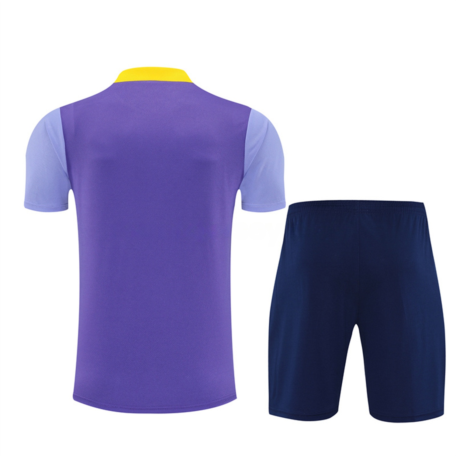 Atletico Madrid 25-26 Kids Short-Sleeve Training Set - Purple Top & Royal Blue shorts - ReplicasJersey
