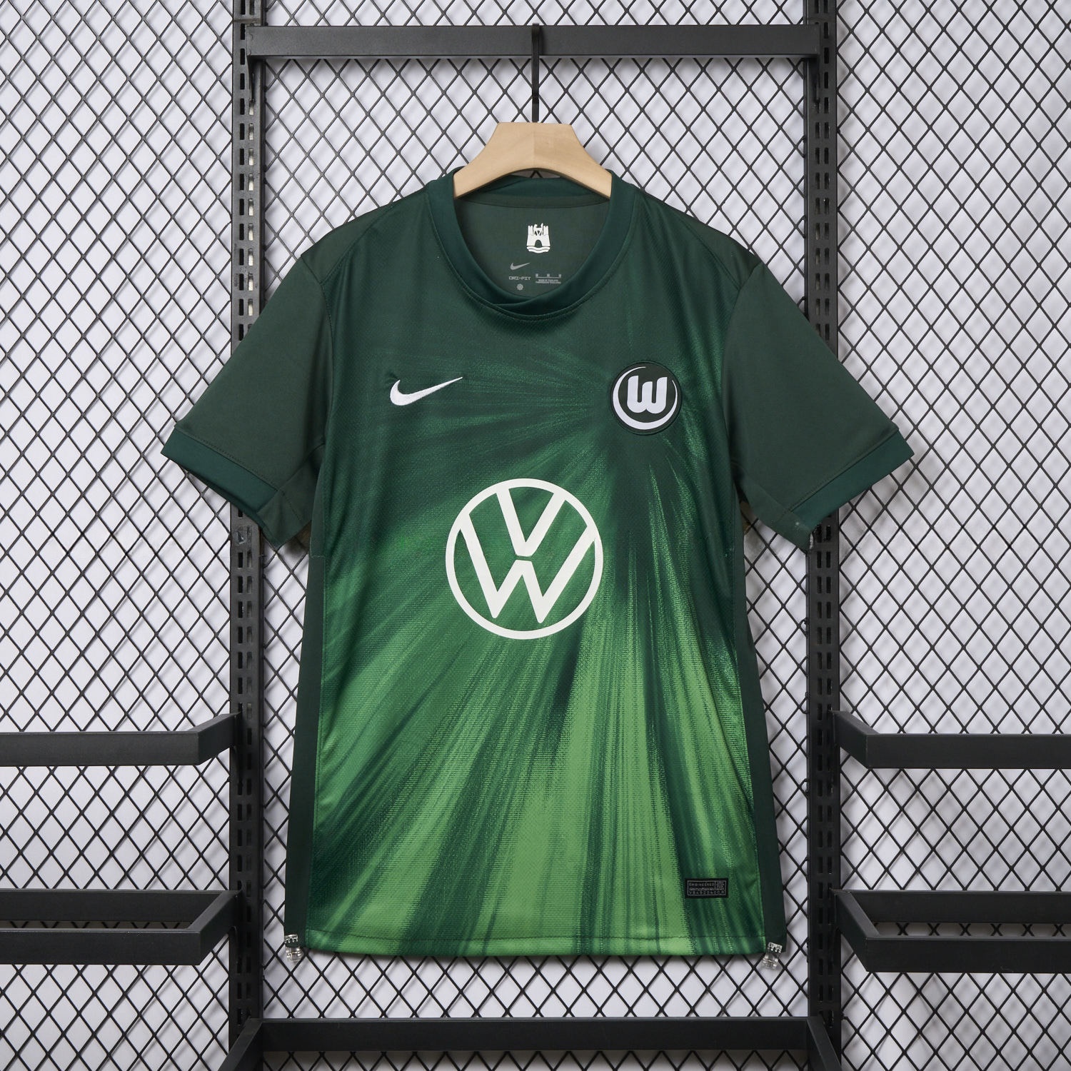 Wolfsburg 25-26 Home Green Jersey - Fans Version - ReplicasJersey