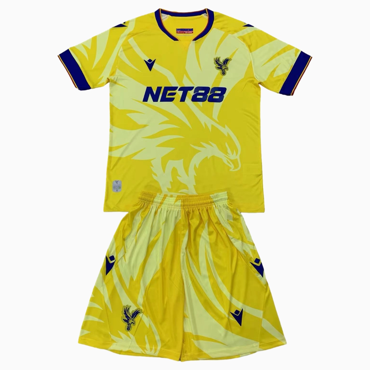 Crystal Palace 24-25 Away Men's Adult Jersey Set - Fans Version - ReplicasJersey