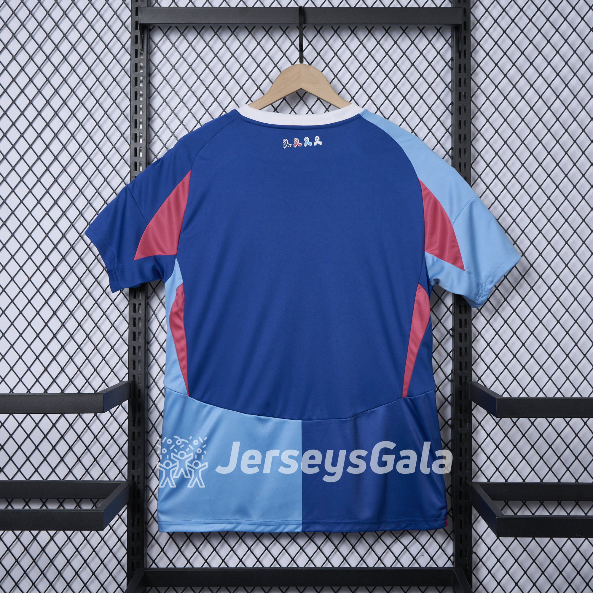 Schalke 04 24-25 German Cancer Aid Special Jersey - Fans Version - ReplicasJersey