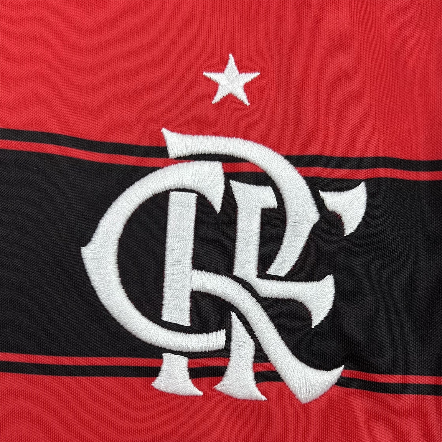 Flamengo 25-26 Home Jersey with Sponsors - Fans Version - ReplicasJersey