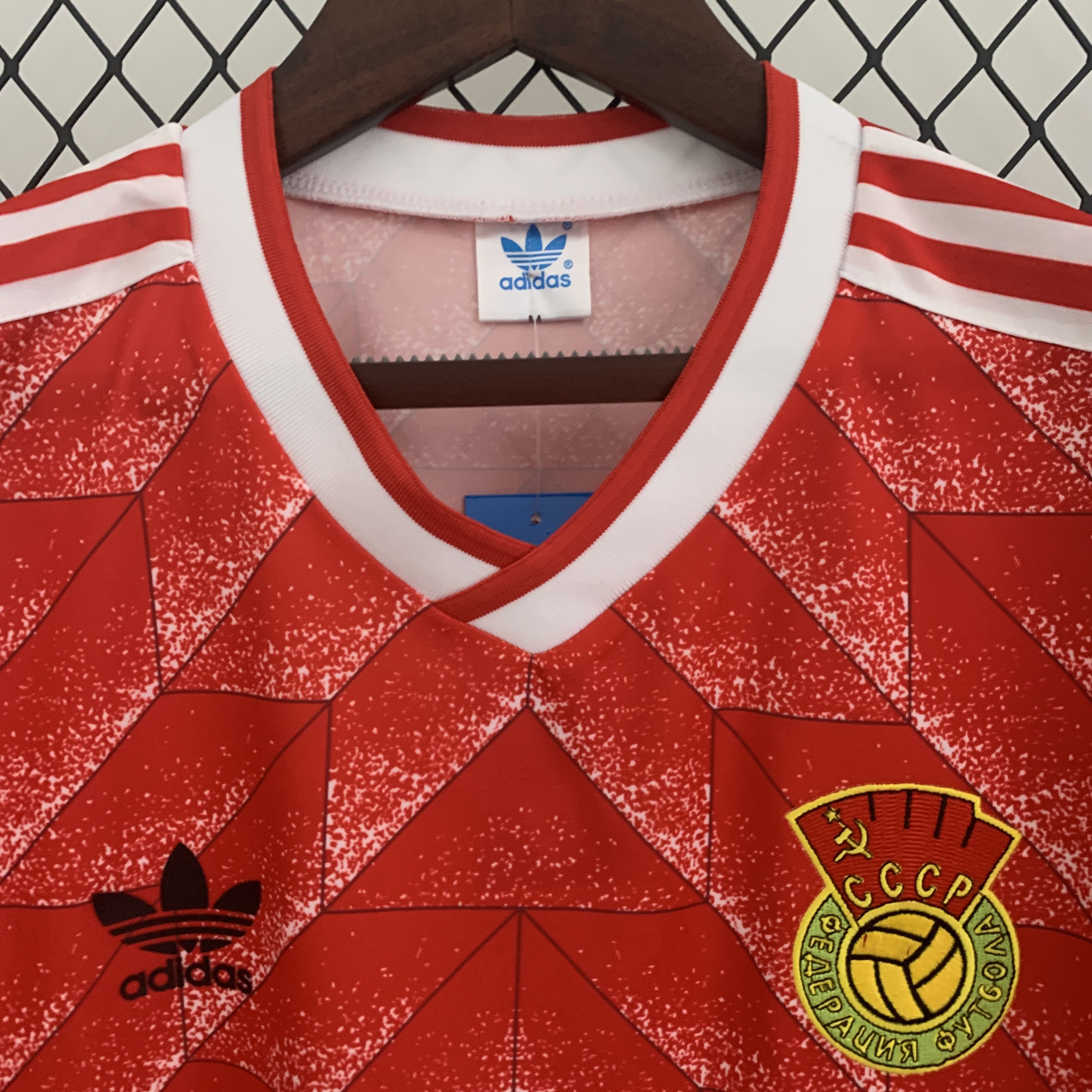 Retro Soviet Union 1988-89 Home Stadium Jersey - ReplicasJersey