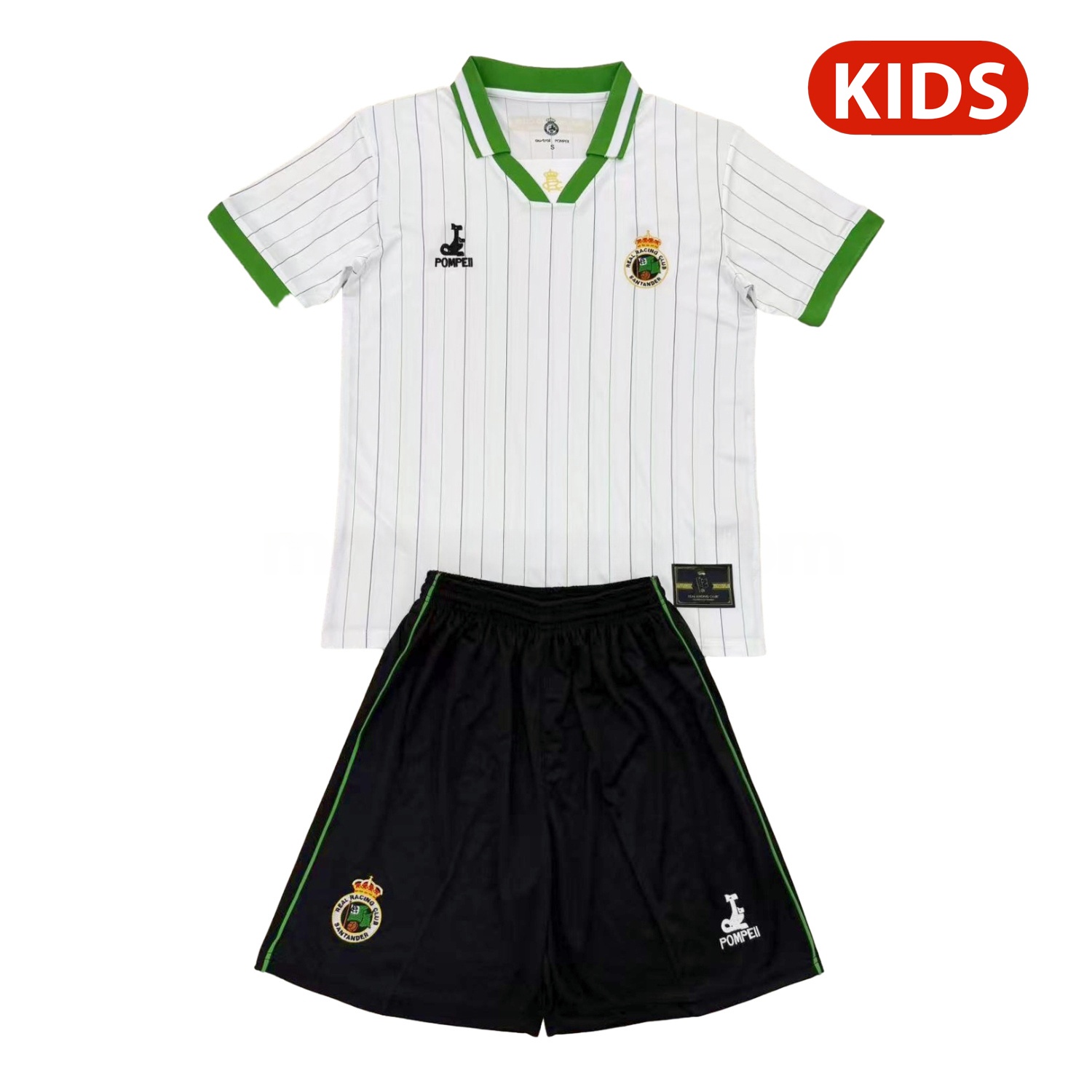 Racing de Santander 24-25 112th Anniversary Kids Kit - ReplicasJersey
