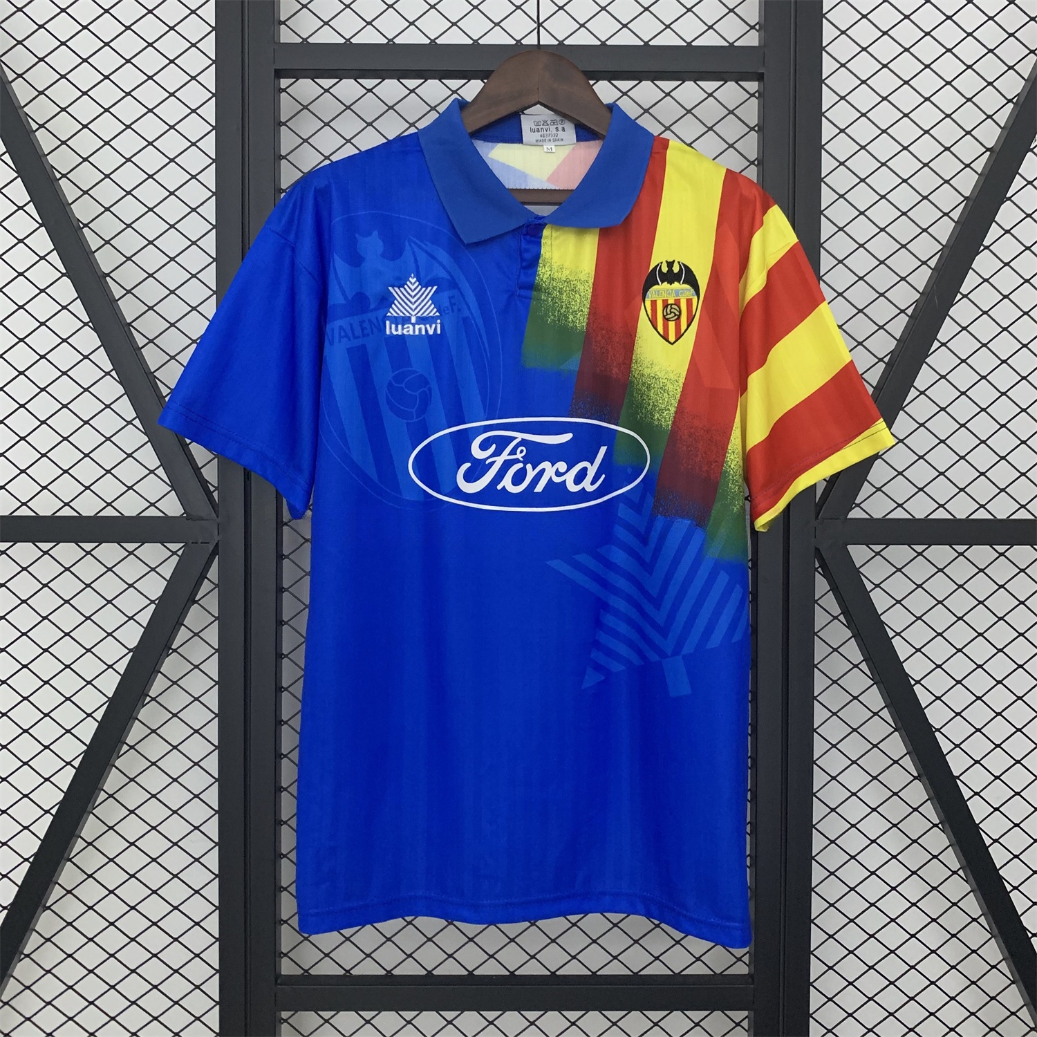 Retro Valencia 1995-96 Away Jersey - ReplicasJersey