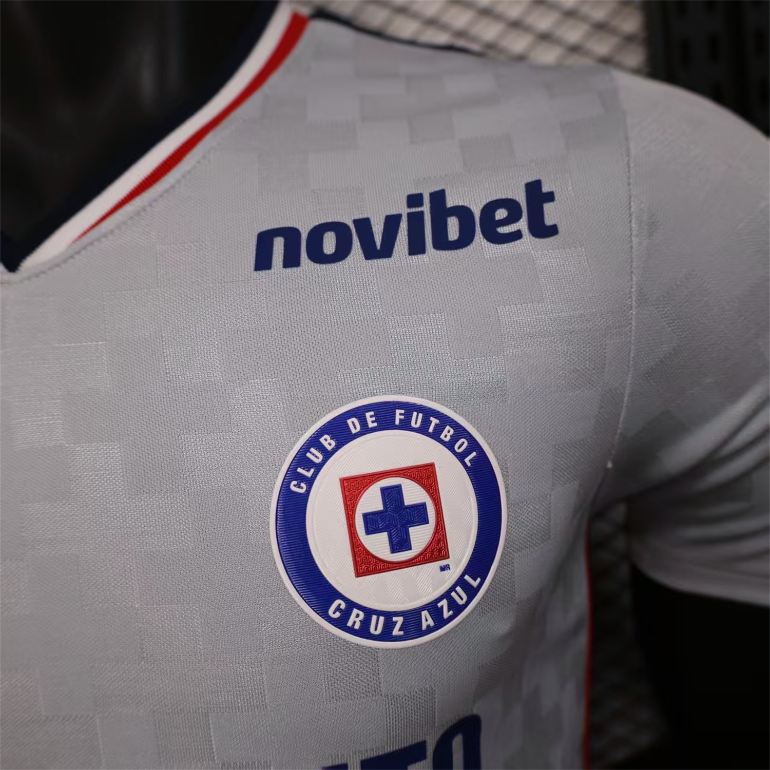 Cruz Azul 25-26 Away Grey Jersey - Player Version - ReplicasJersey