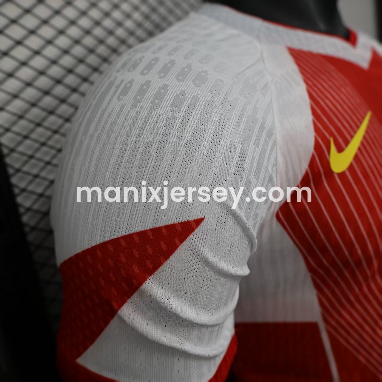 B.A.R.S.A 25-26 Red & White Big LOGO Special Jersey - Player Version - ReplicasJersey