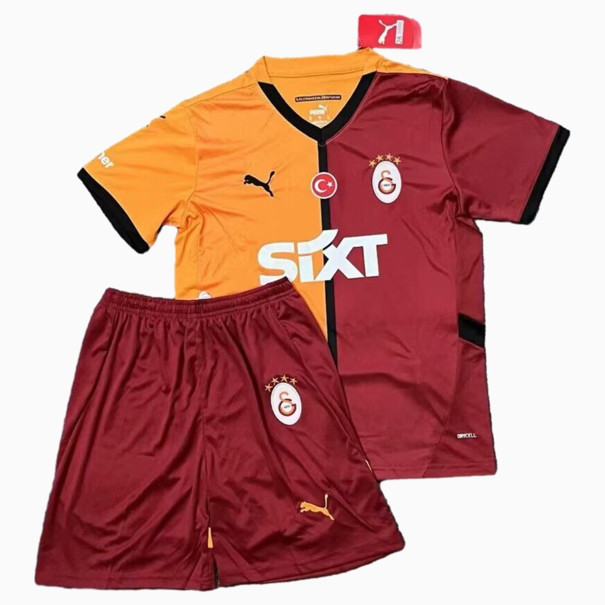 Galatasaray 24-25 Home Kids Kit - ReplicasJersey
