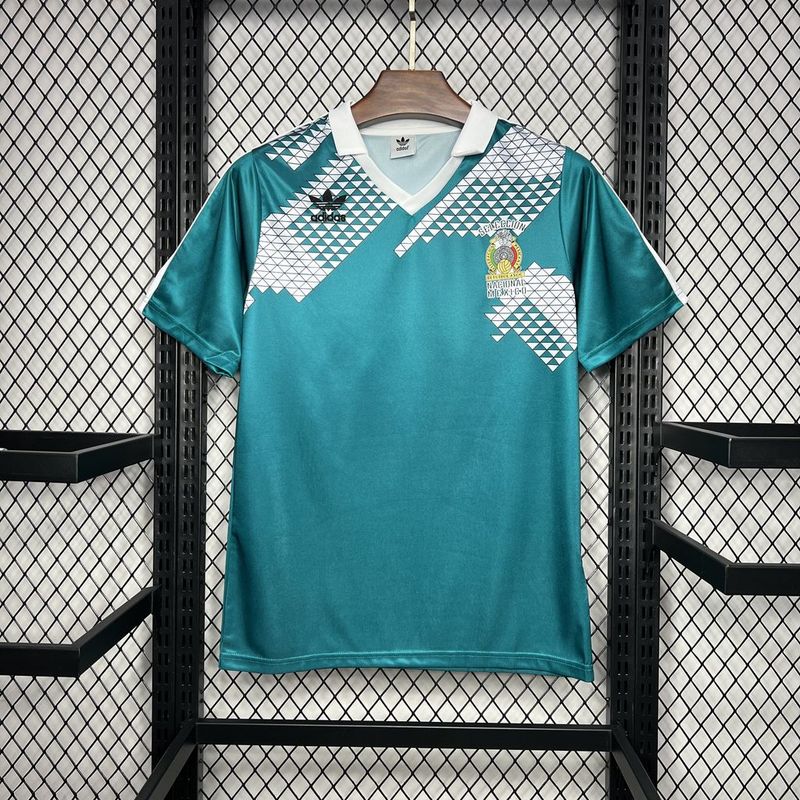 Retro Mexico 1990 Home Stadium Jersey - ReplicasJersey