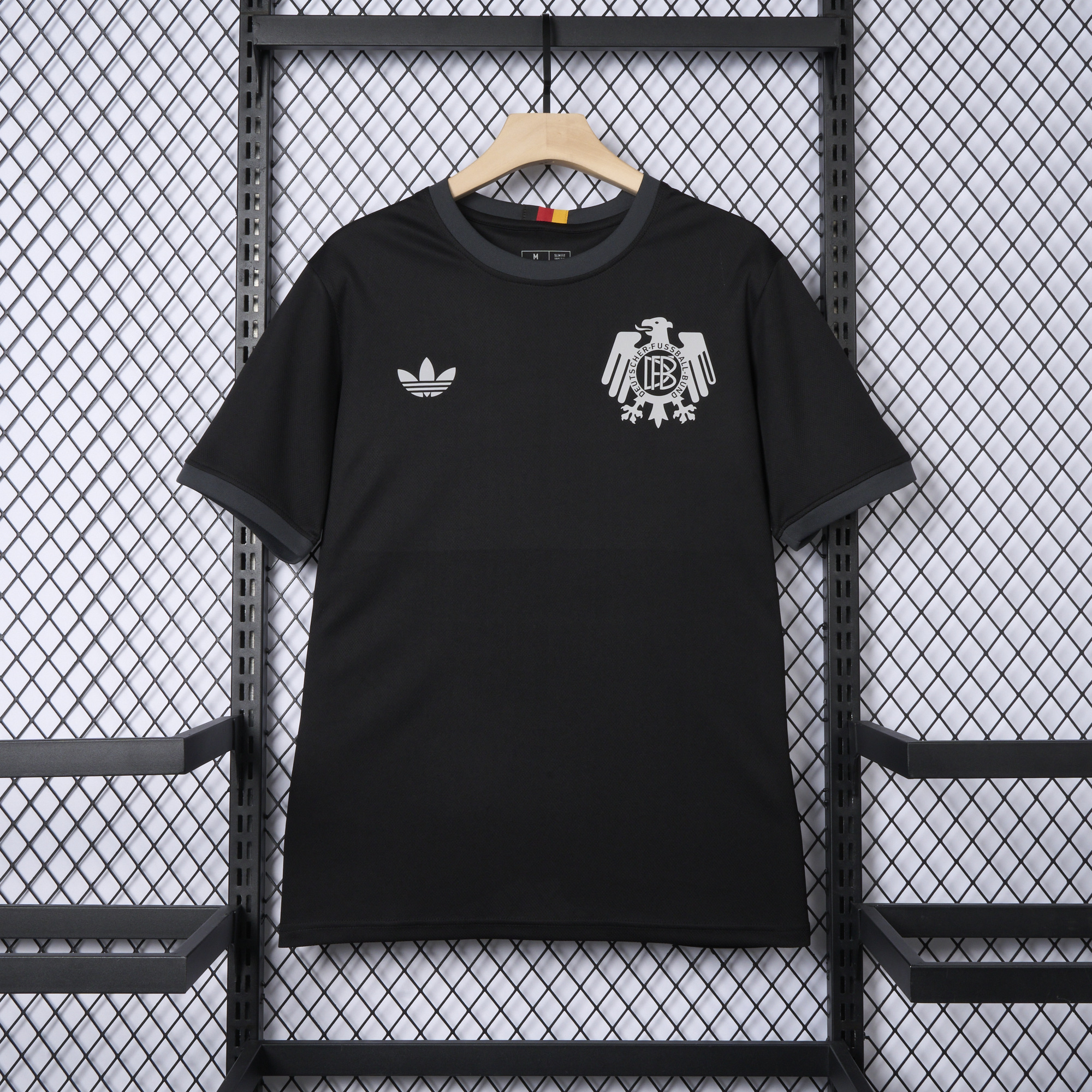 Germany 2025 Black 125-Year Anniversary Jersey - Fans Version - ReplicasJersey