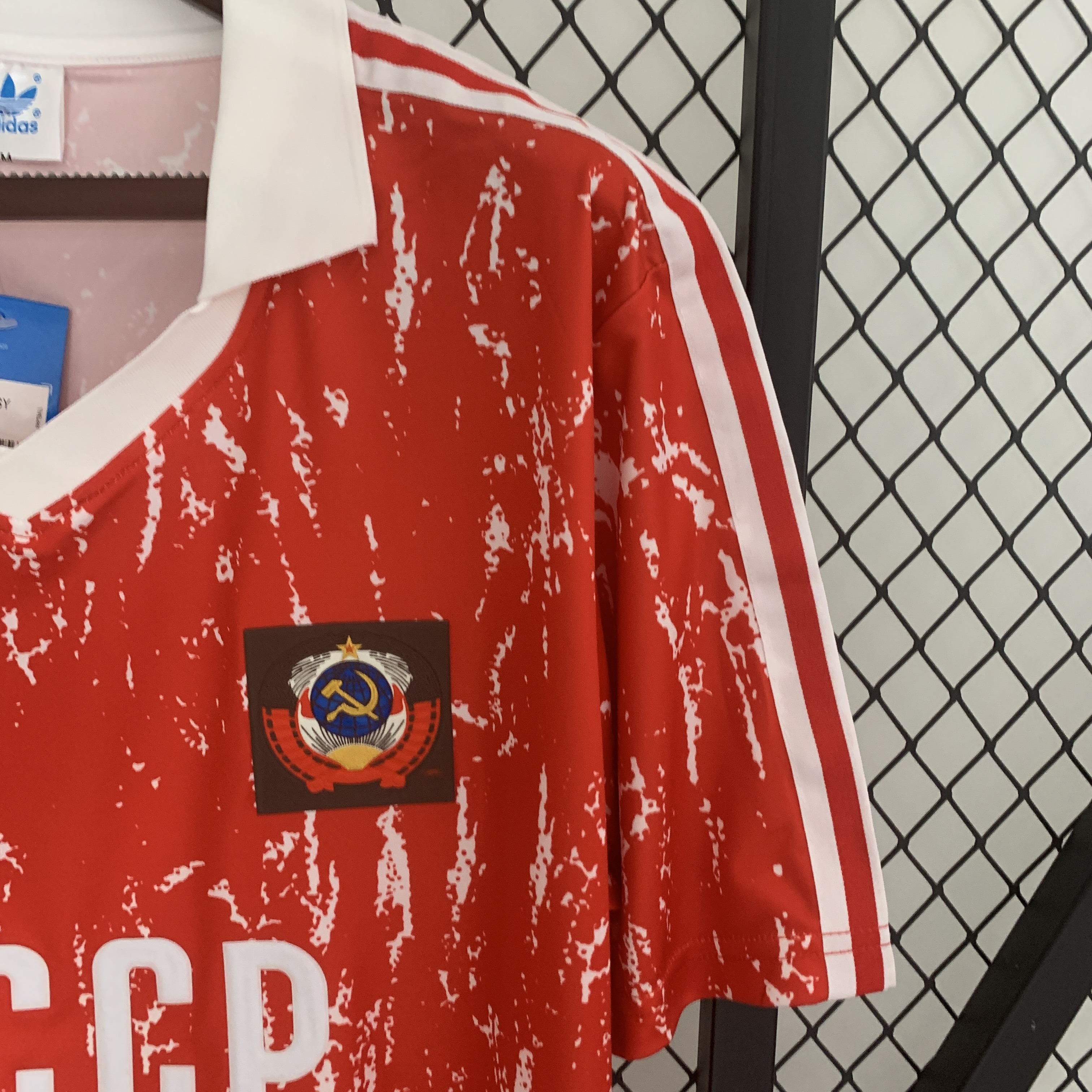 Retro Soviet Union 1990 Home Stadium Jersey - ReplicasJersey