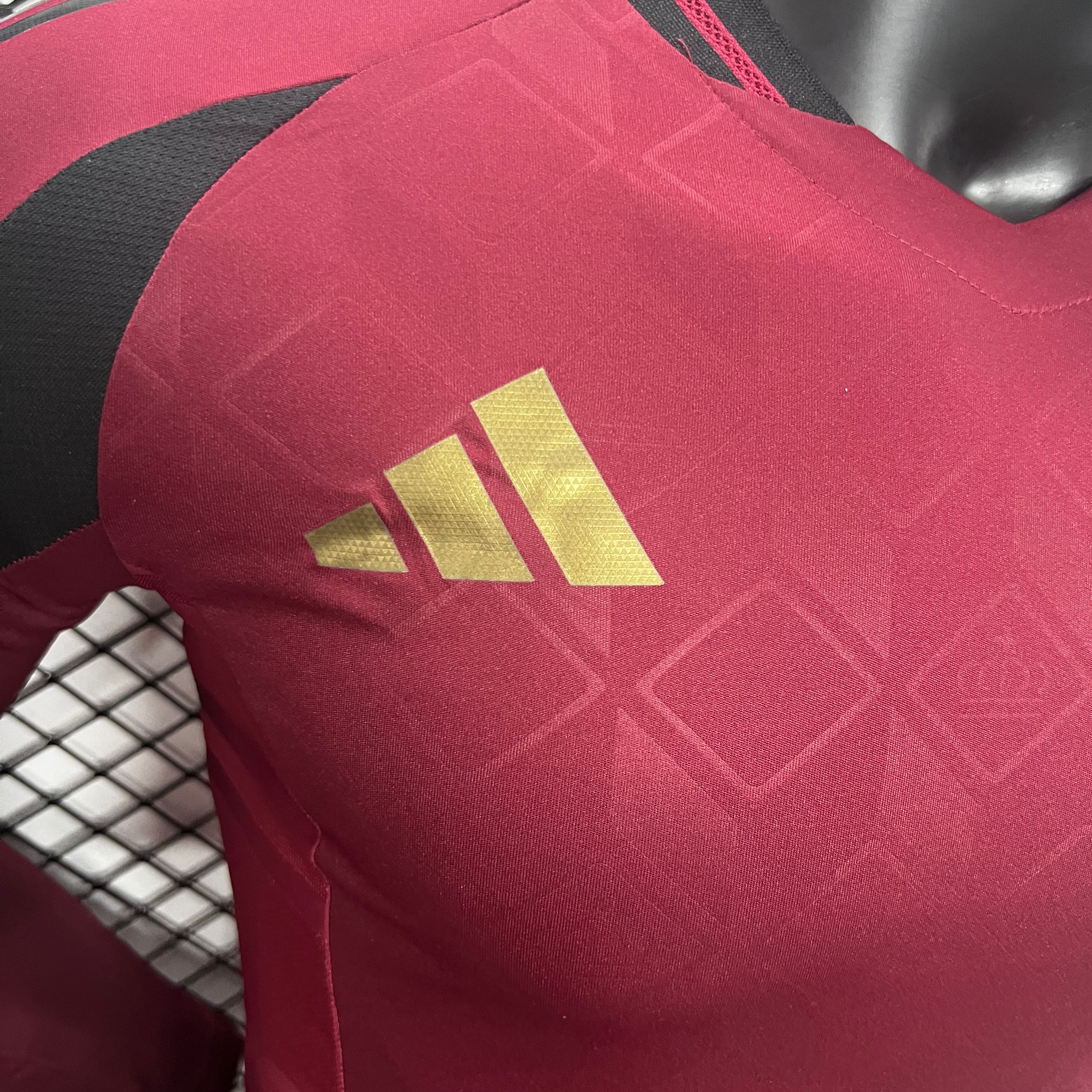 Belgium 2024 Home Stadium Long Sleeve Jersey - Player Version - ReplicasJersey