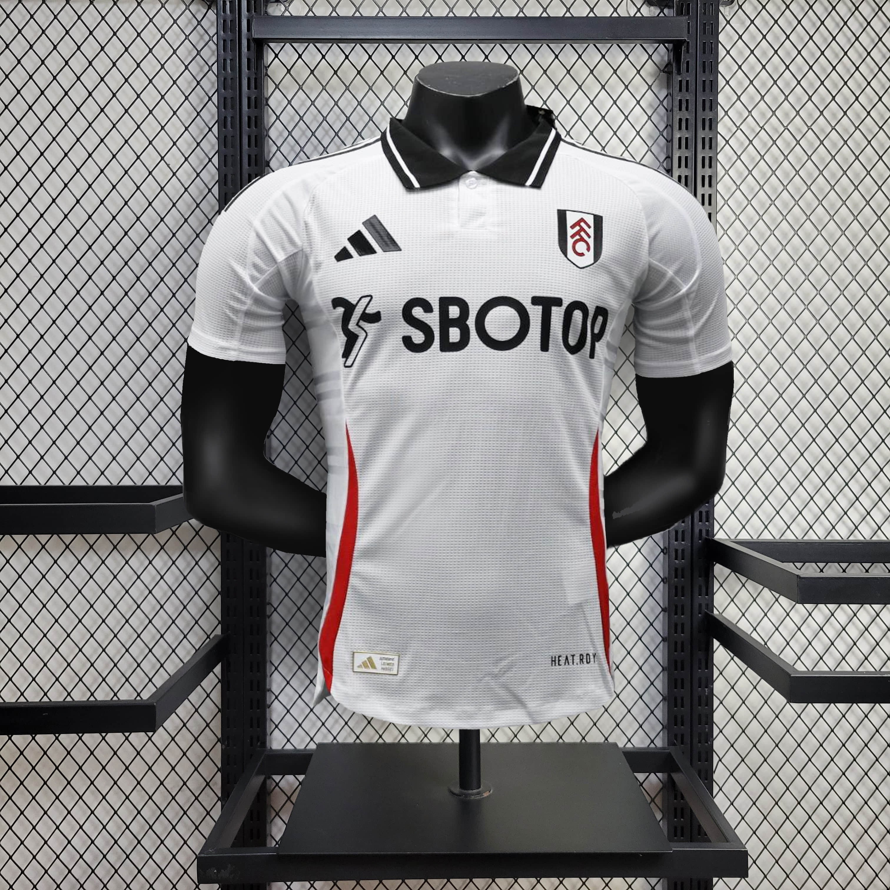 Fulham 24-25 Home Stadium Jersey - Player Version - ReplicasJersey