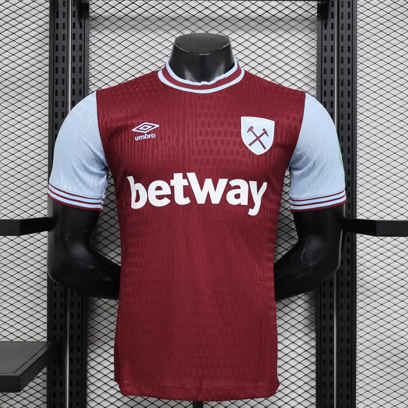 West Ham United 24-25 Home Stadium Jersey - Player Version - ReplicasJersey