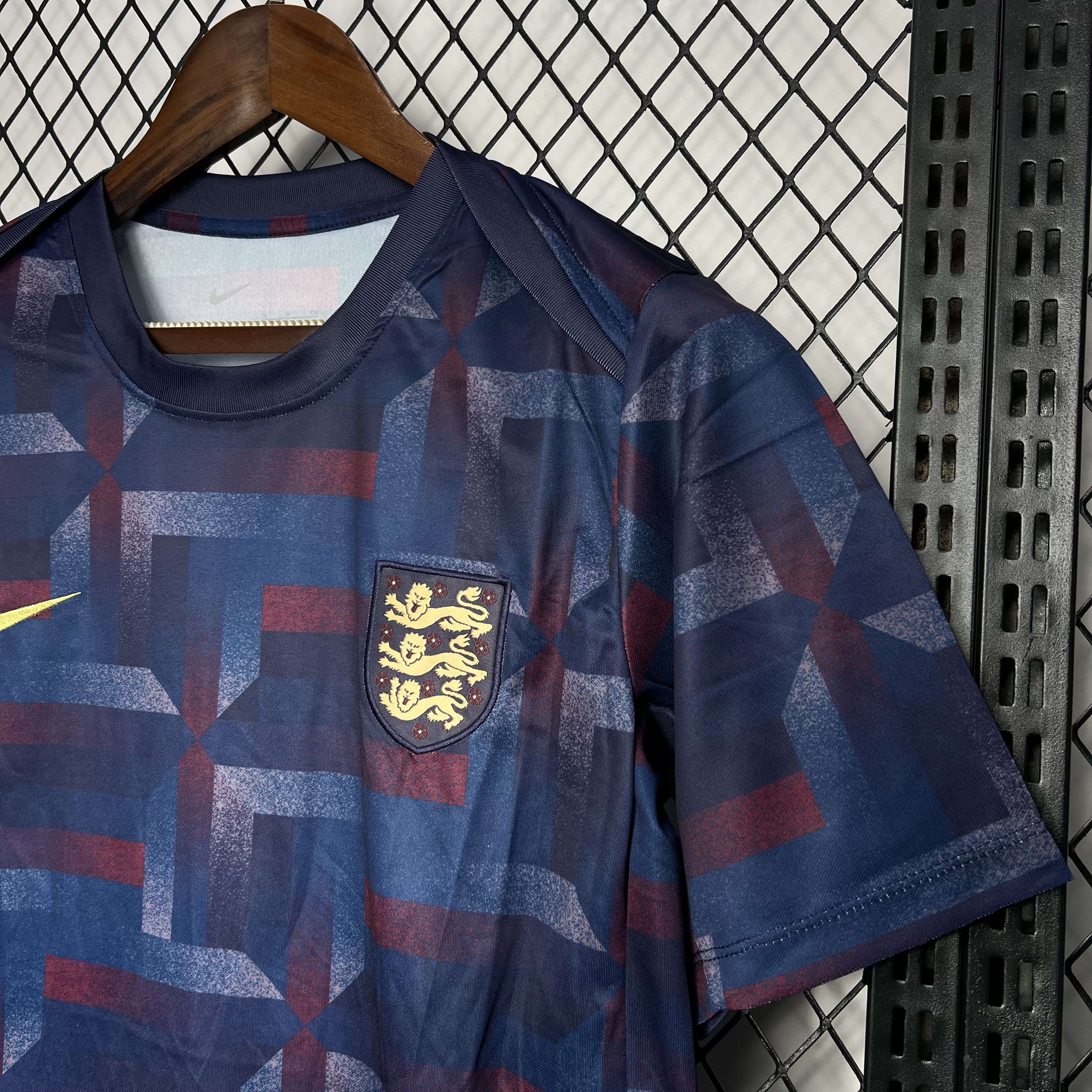 England 2024 Pre-match Training Jersey - Fans Version - ReplicasJersey