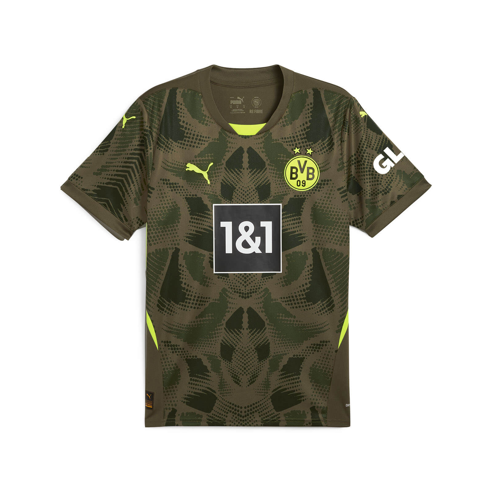 Dortmund 24-25 Goalkeeper Green Jersey - Fans Version - ReplicasJersey